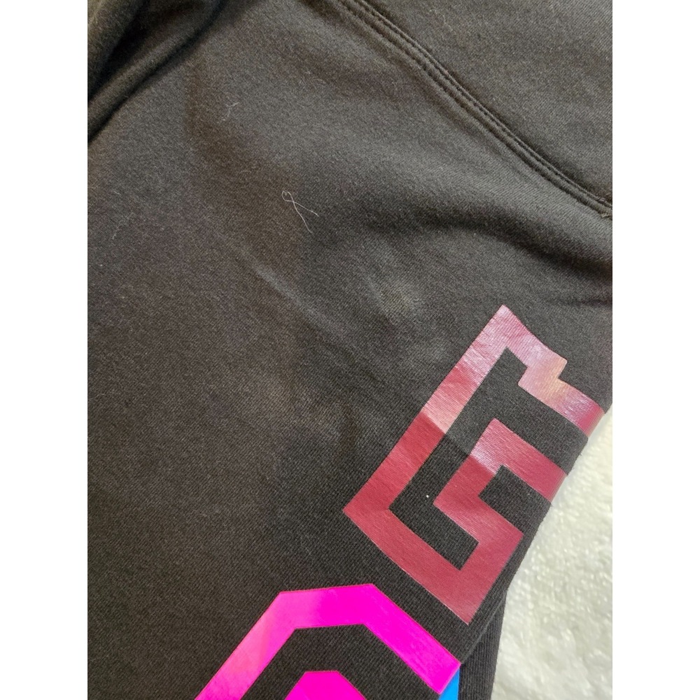 Victorias Secret LOVE PINK Leggings Pants Sz M Athletic Rainbow Logo Lot 2 Yoga - Picture 3 of 8